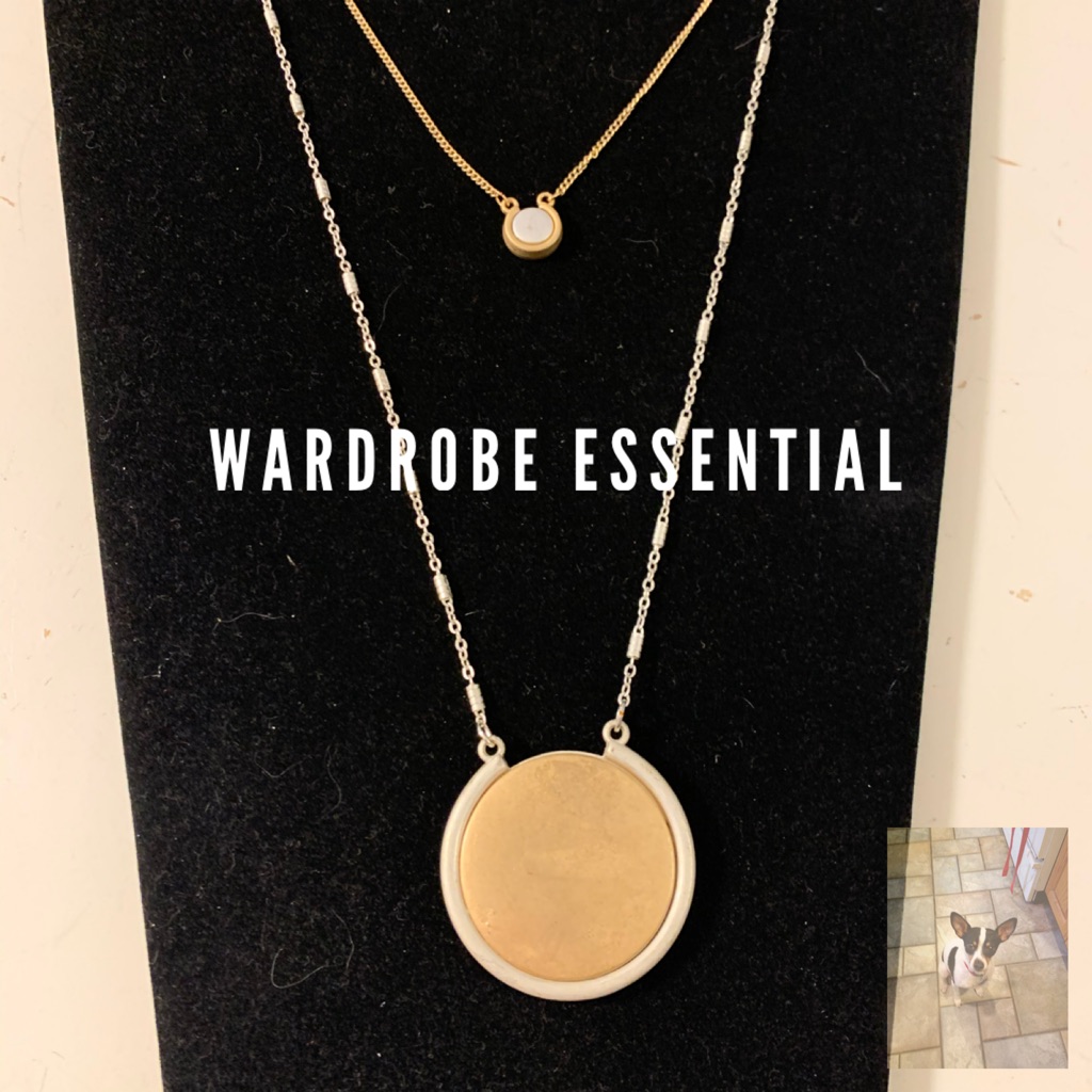 Gold And Silver Tone Necklace